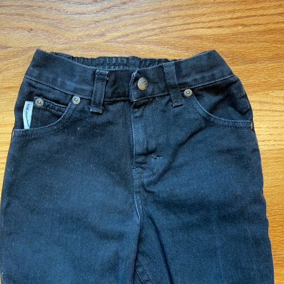 NEW LEGENDS Jeans boys 4T Elastic Black Denim - Picture 2 of 4